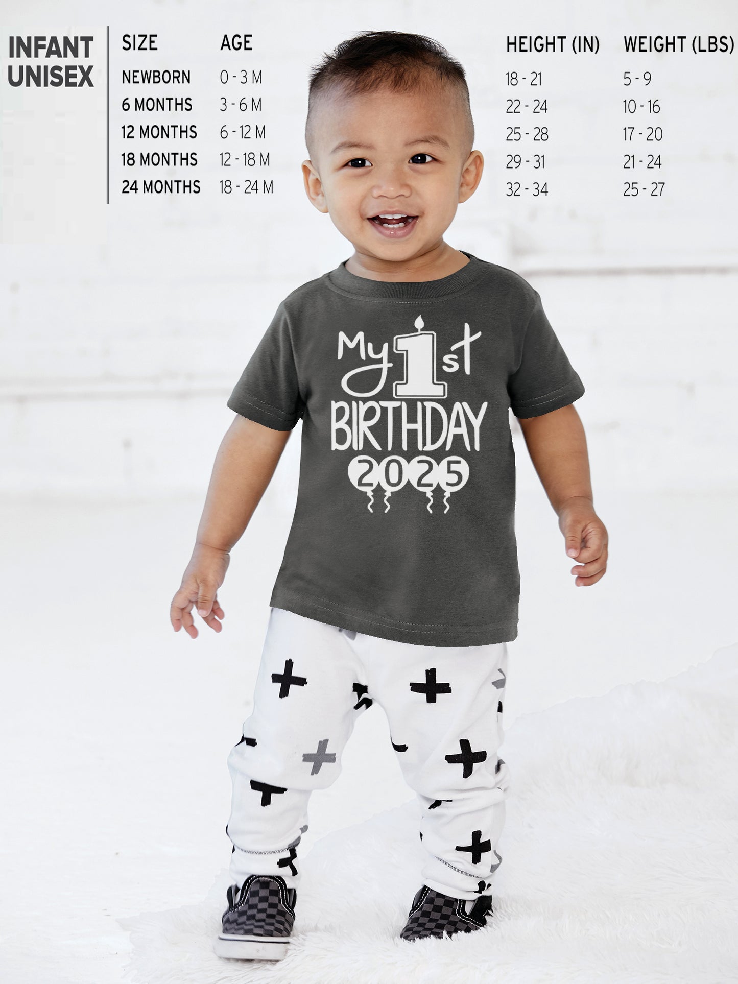 My 1st Birthday Shirts With Year