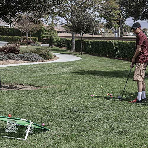PowerNet Chip Champ Golf Portable Cornhole Game with Balls Included (1161)
