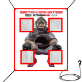 PowerNet German Marquez Pitching Pad Trainer for All Ages & Pocket Design (1147)