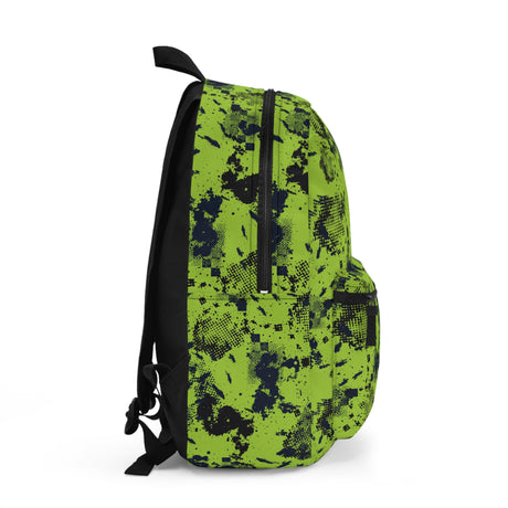 Kids Abstract Green Backpack