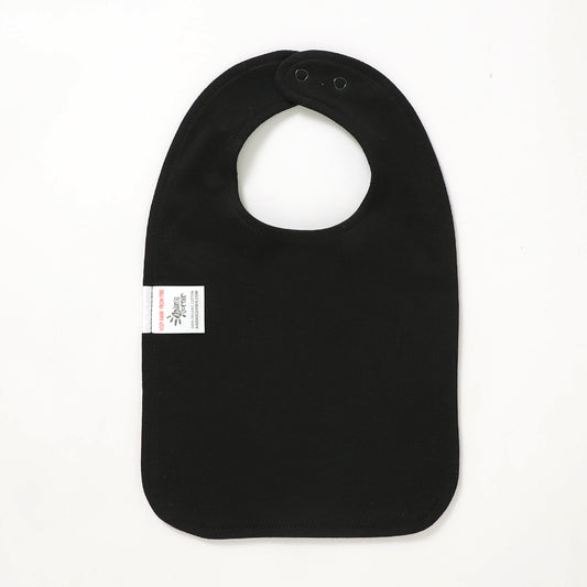 Aidens Corner Organic Cotton Baby Bibs | Black