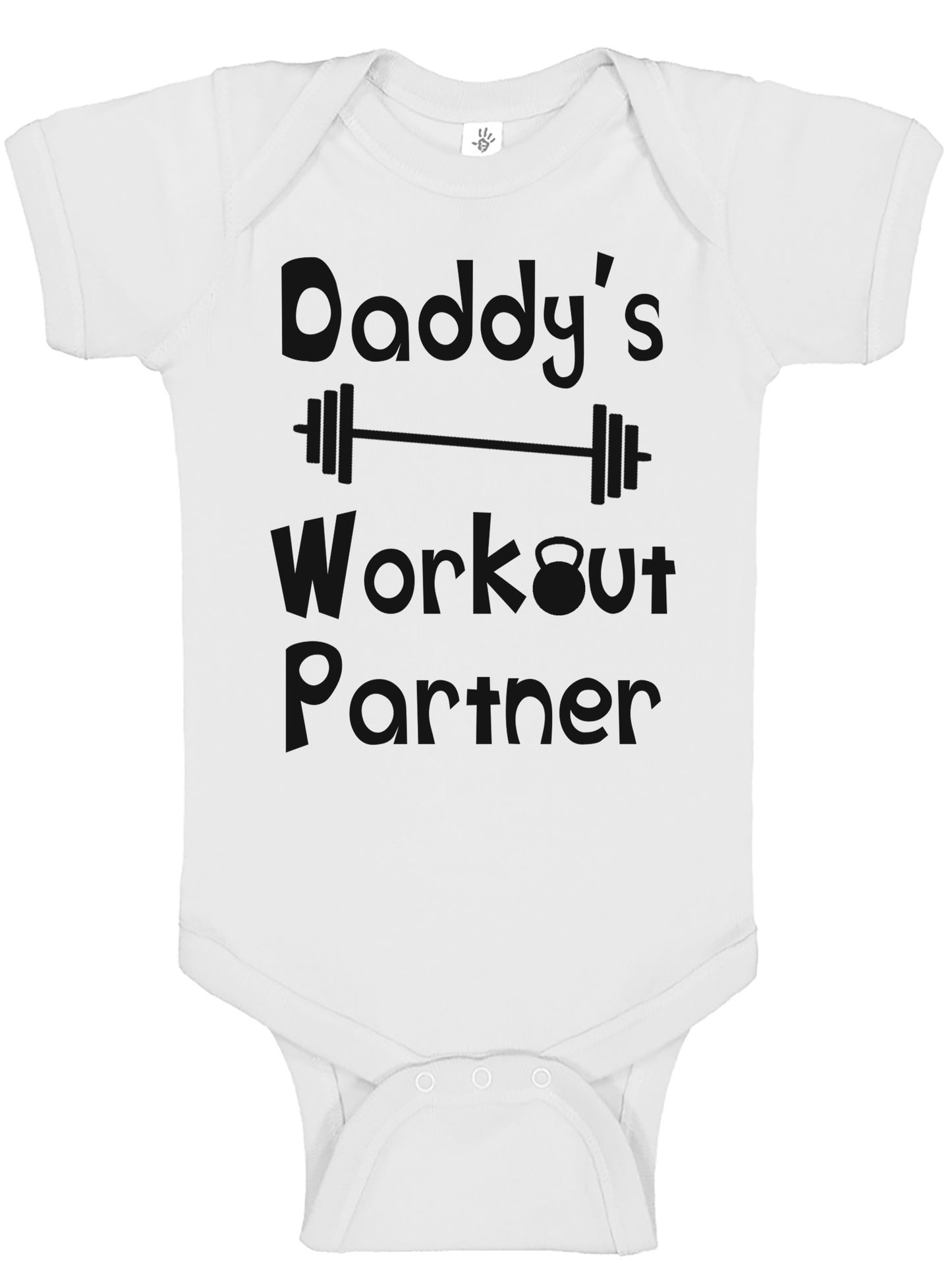 Daddy's Workout Partner Onesies & Bodysuits