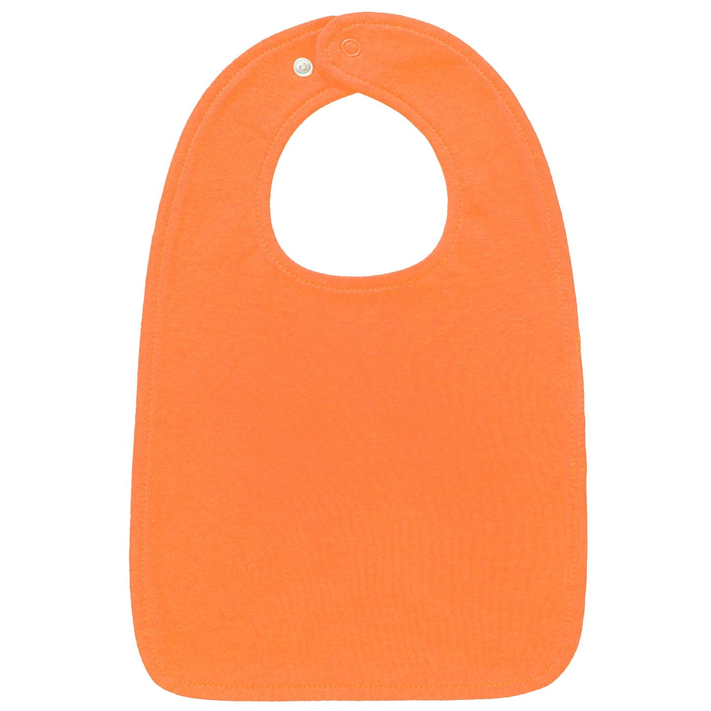 Premium Wholesale Aidens Corner Organic Cotton Baby Bibs | Orange