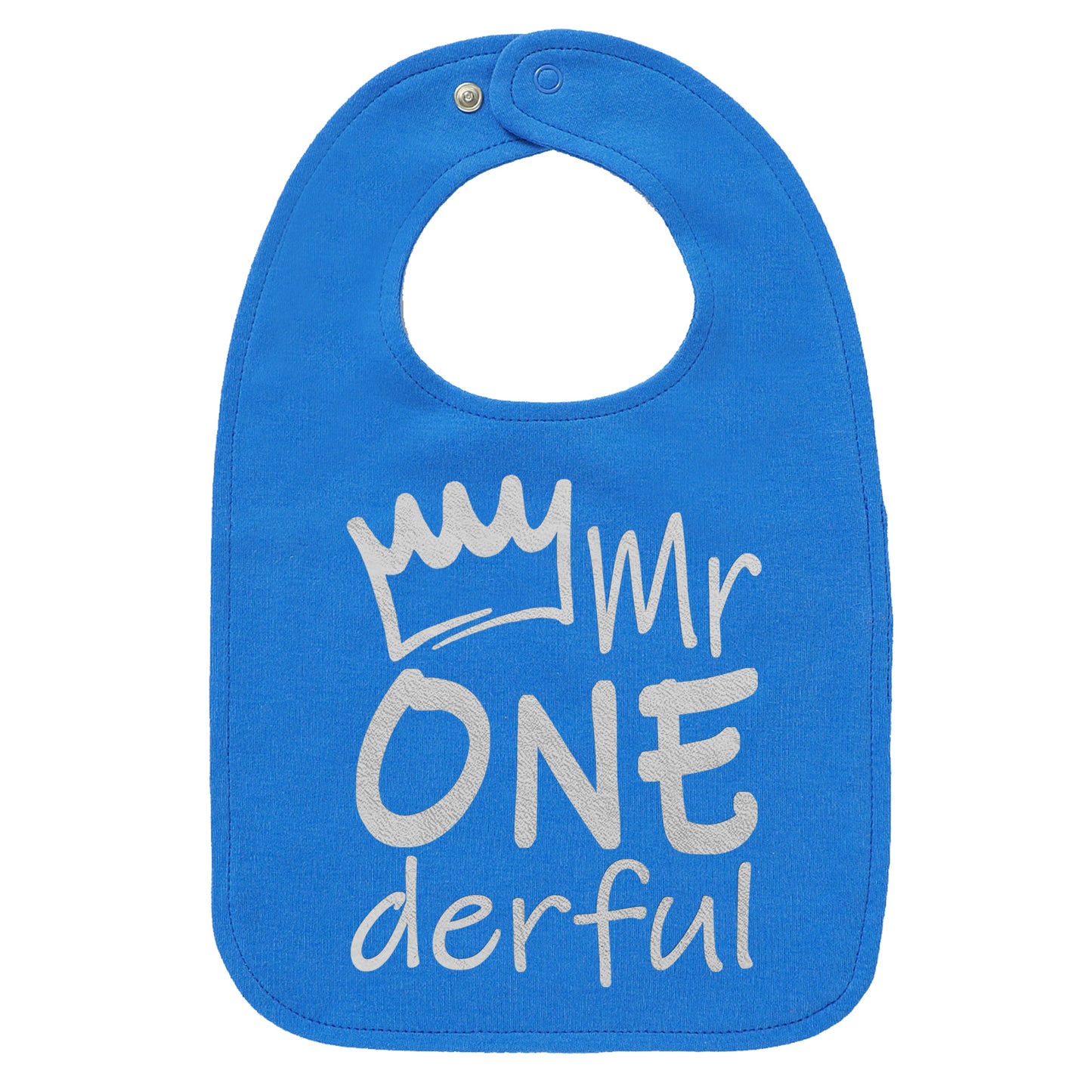 Mr Onederful First Birthday Smash Cake Bib