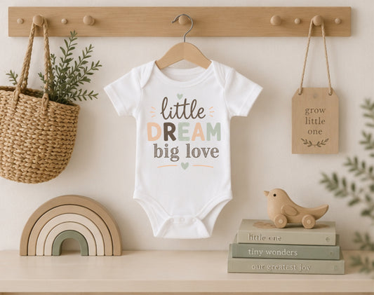 Little Dream Big Love - Baby Is Here Bodysuit