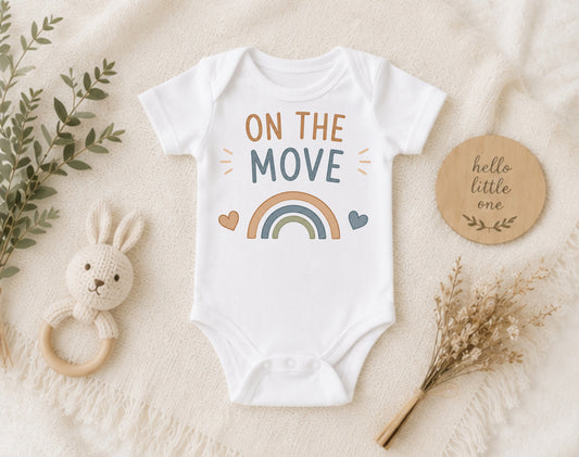 On The Move I - First Moments Bodysuit