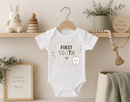 First Tooth - First Moments Bodysuit