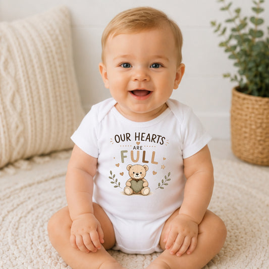 Our Hearts Are Full - Going Home Bodysuit
