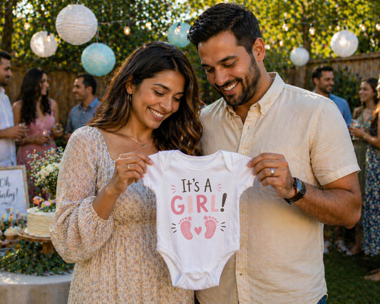 It's a Girl! - Gender Reveal Bodysuit V