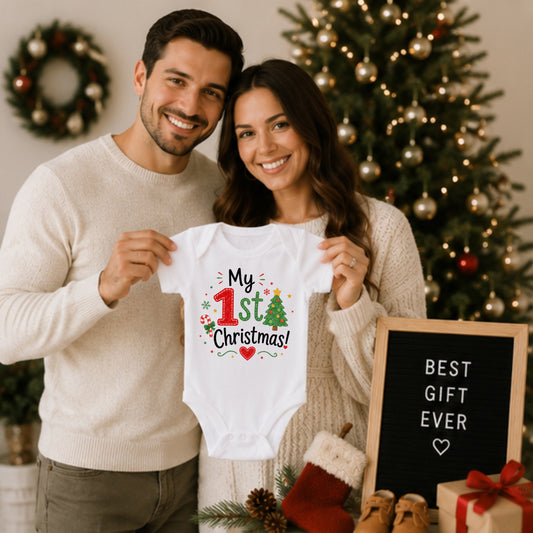 My 1st Christmas II - Holiday Christmas Bodysuit