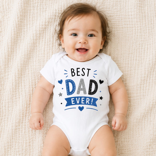 Best Dad Ever - Holiday Father's Day Bodysuit