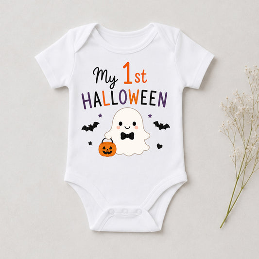 My 1st Halloween I - Holiday Halloween Bodysuit