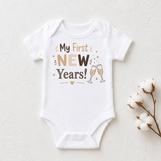 My First New Year's II - Holiday New Year's Bodysuit