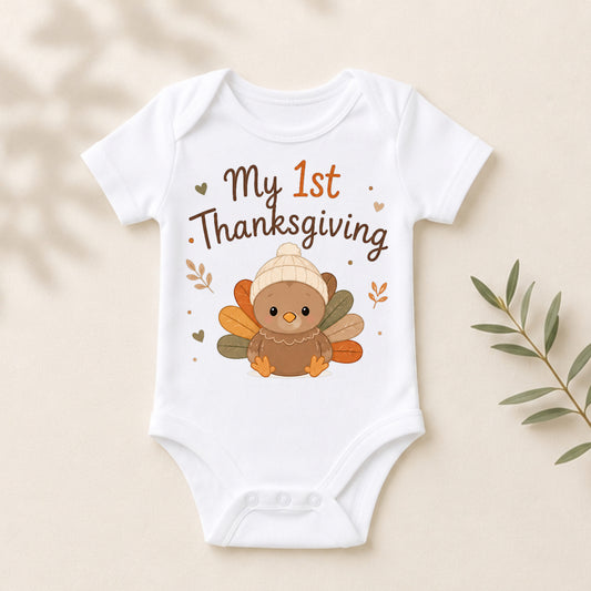My 1st Thanksgiving I - Holiday Thanksgiving Bodysuit