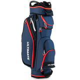 9.5 Inch Golf Cart Bag with 14 Way Full-Length Dividers Top Organizer-Navy