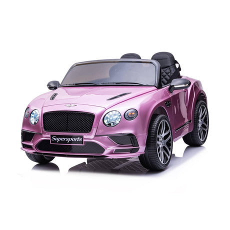 12V Bentley Continental 2 Seater Ride on Car with Parental Remote Control for 3-8 Years - Dti Direct USA