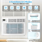 15000 BTU Window Air Conditioner-White