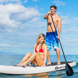 Inflatable Stand Up Paddle Board SUP with Paddle Pump Waterproof Bag-L