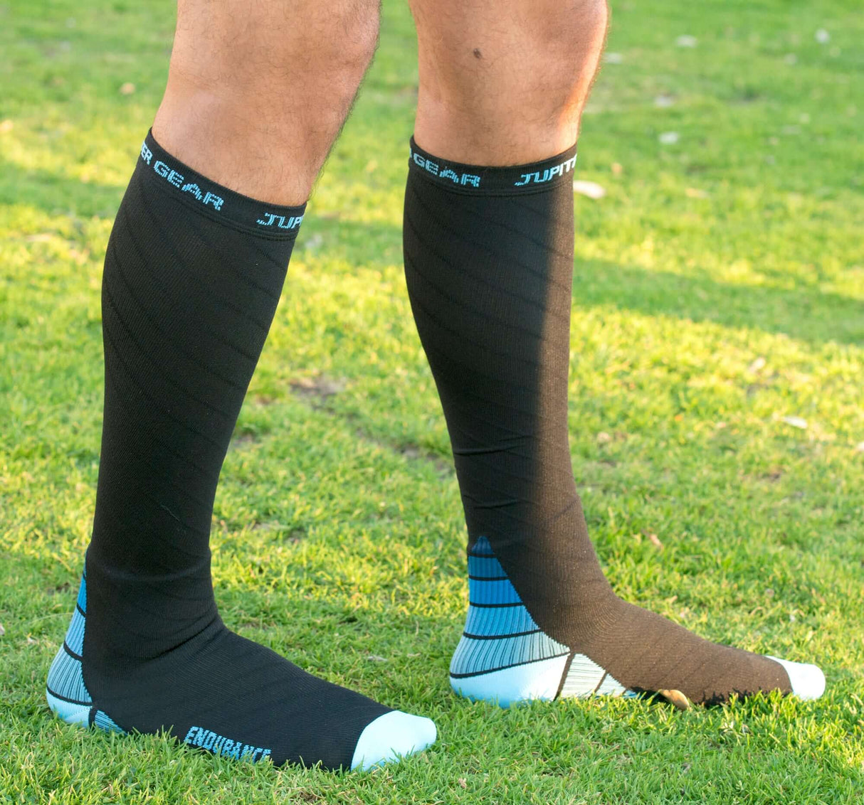 Endurance Compression Socks for Running and Hiking by Jupiter Gear