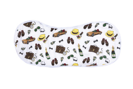 2-in-1 Burp Cloth and Bib: Dapper Napper by Little Hometown - Aiden's Corner Baby & Toddler Clothes, Toys, Teethers, Feeding and Accesories