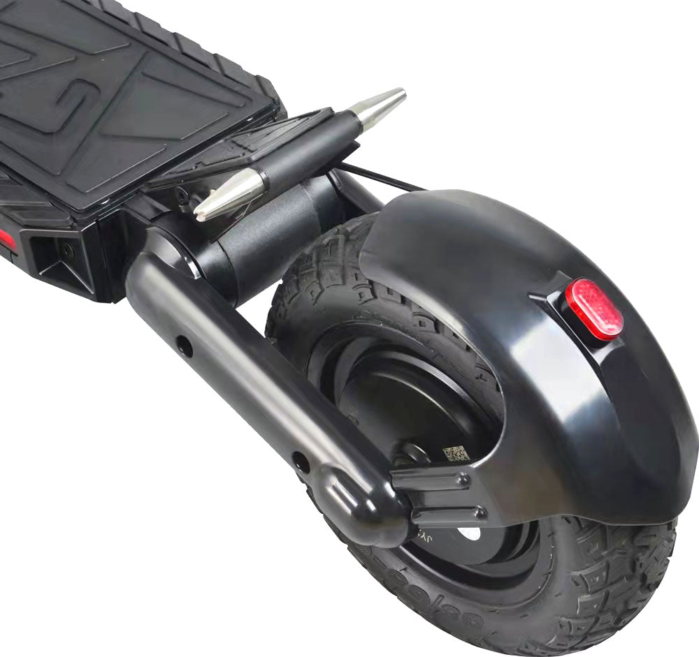 48V Freddo G2 E-Scooter. 500W motor, Shock absorbers, turn signal light and brake lights, 26 mph - DTI Direct USA