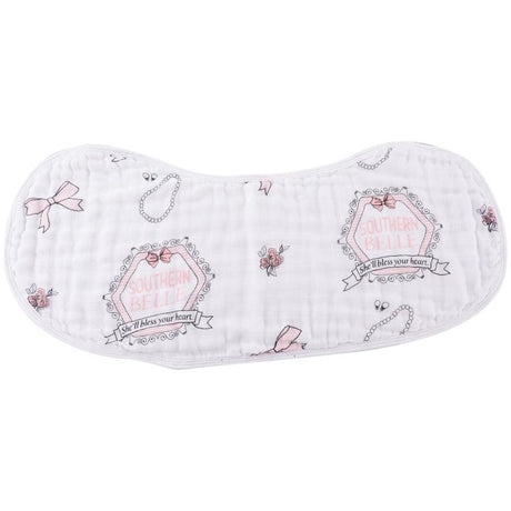 2-in-1 Burp Cloth and Bib: Southern Belle by Little Hometown - Aiden's Corner Baby & Toddler Clothes, Toys, Teethers, Feeding and Accesories