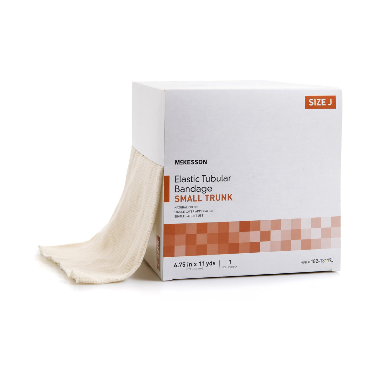 McKesson Elastic Tubular Support Bandage, 6-3/4 Inch x 11 Yard