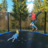 8/10/12/14/15/16Feet Outdoor Trampoline Bounce Combo with Safety Closure Net Ladder-10 ft