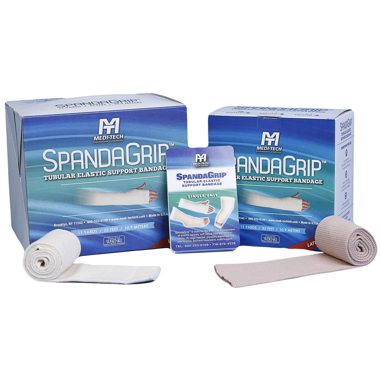SpandaGrip™ Elastic Tubular Support Bandage, 6-3/4 Inch x 11 Yard