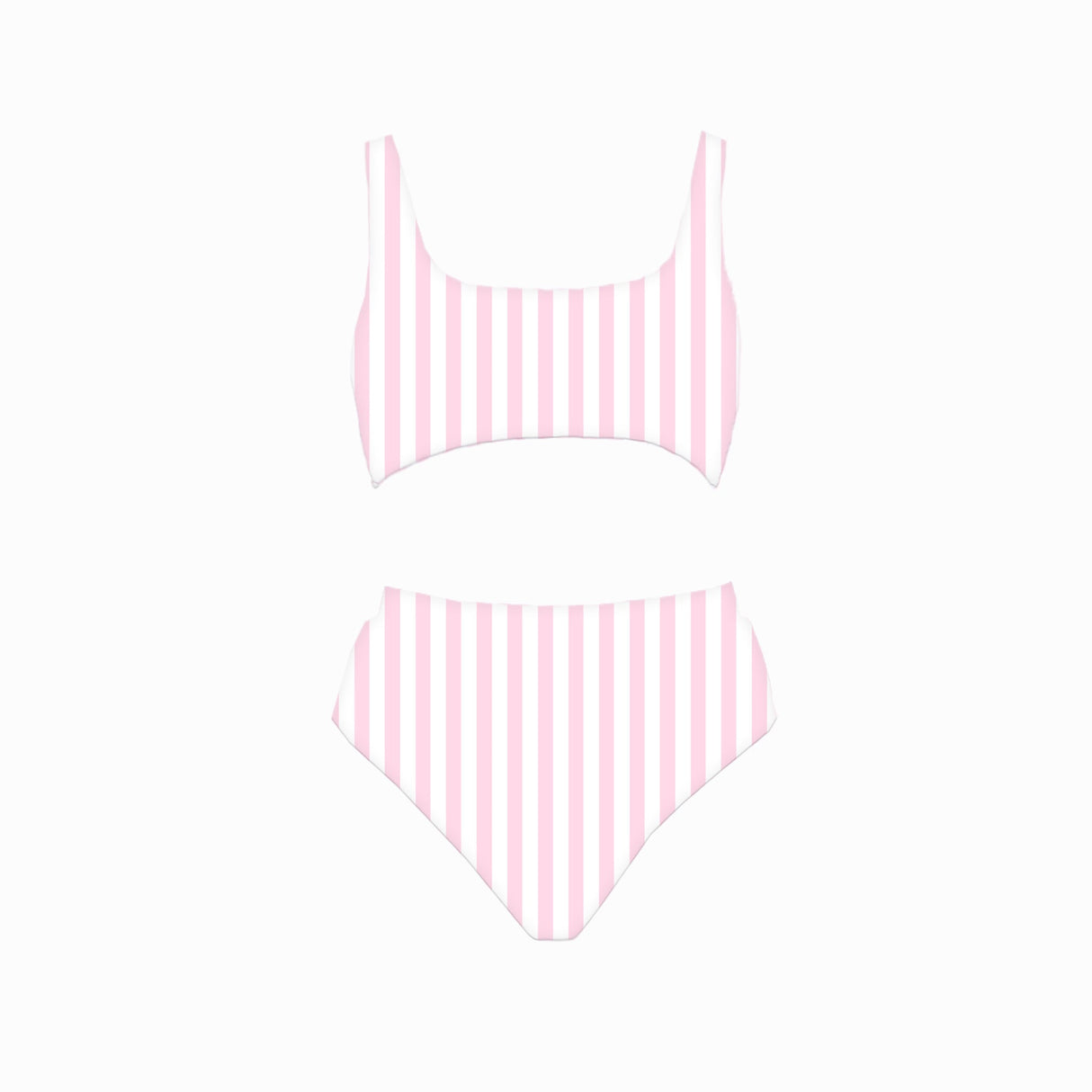 Pink Stripes - bikini by Bermies