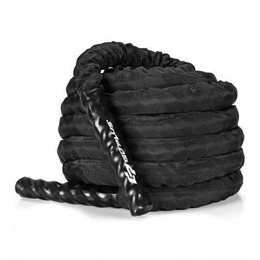 30/40/50 Feet 1.5 Inch Diameter Battle Rope with Protective Sleeve-S