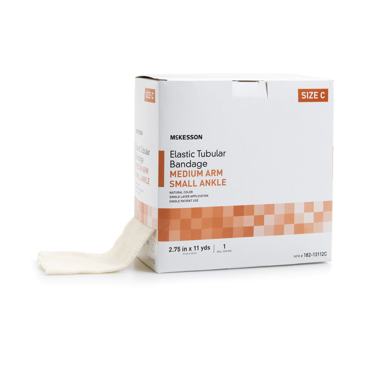 McKesson Elastic Tubular Support Bandage, 2-3/4 Inch x 11 Yard