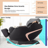 Enjoyment 13 - 3D SL-Track Full Body Zero Gravity Massage Chair with Thai Stretch-Black