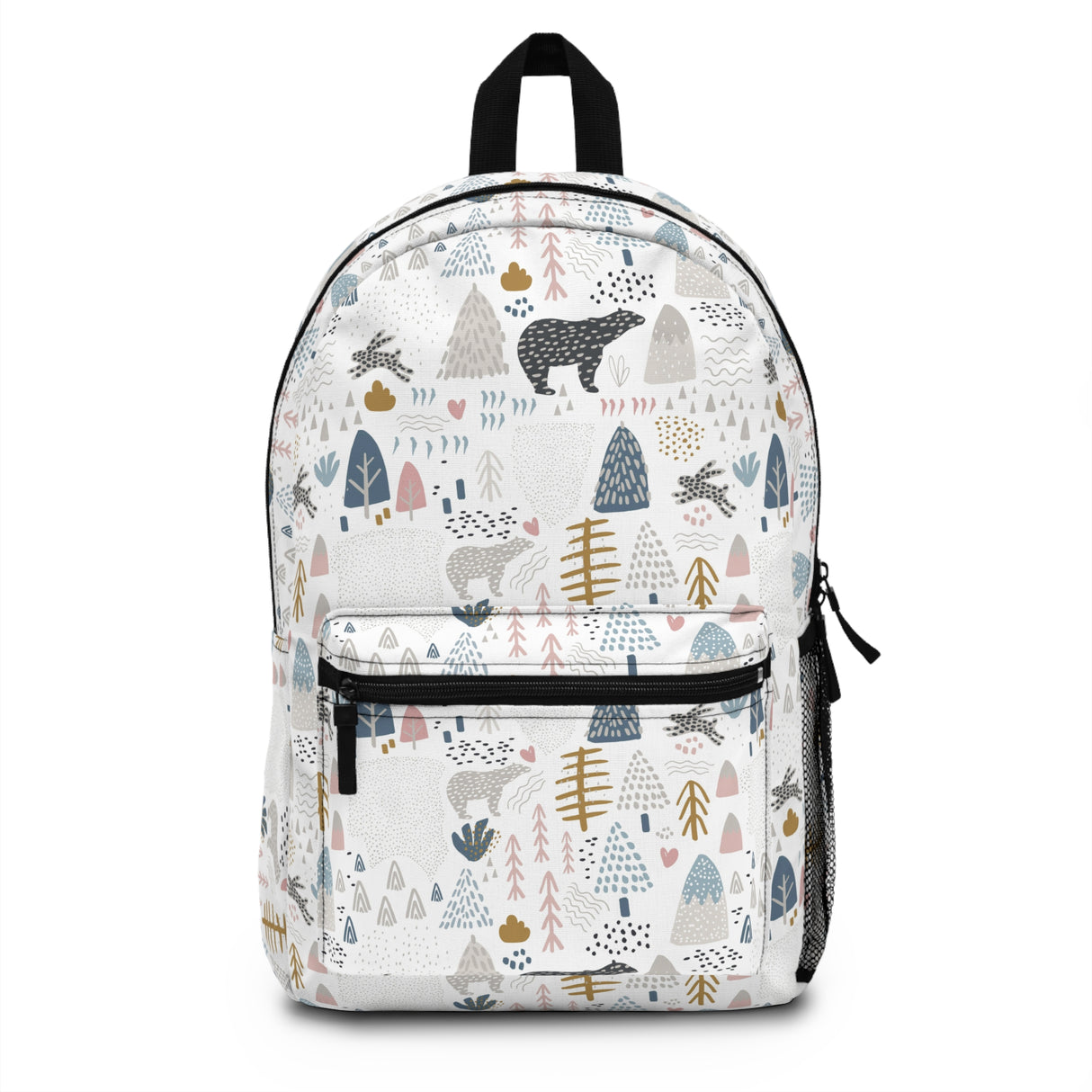 Kids Forest White Backpack