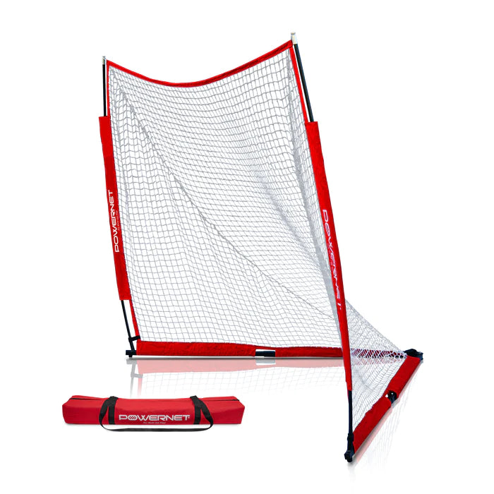 PowerNet 4x4x4 Ft Portable Lacrosse Goal to Train Anywhere (1200)