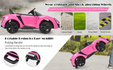 12V 2.4G RC Electric Vehicle with Lights-Pink