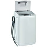 8.8 lbs Portable Full-Automatic Laundry Washing Machine with Drain Pump