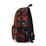 Kids Abstract Shapes Multi Color Backpack