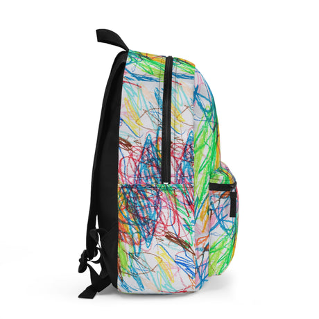 Kids Messy Crayons Backpack