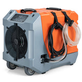 180 Pints/Day Commercial Dehumidifier with Pump and Drain Hose-Orange