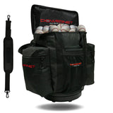 PowerNet Soft Material Baseball Ball Bucket Carrier Bag with Xtra Pockets (B018)