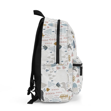 Kids Forest White Backpack