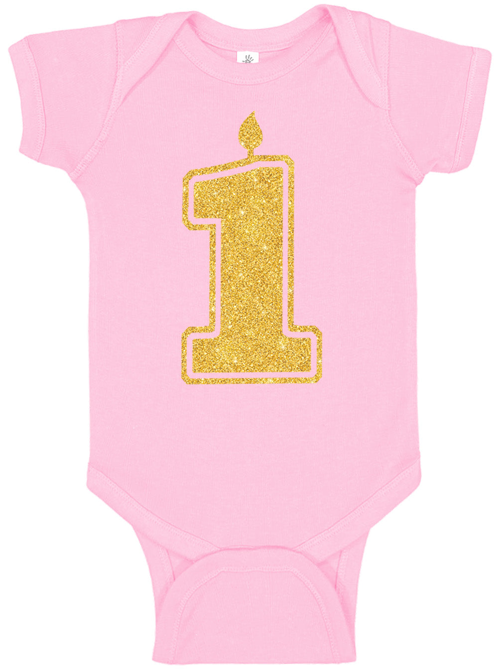 1 Gold First Birthday Onesies & Bodysuits