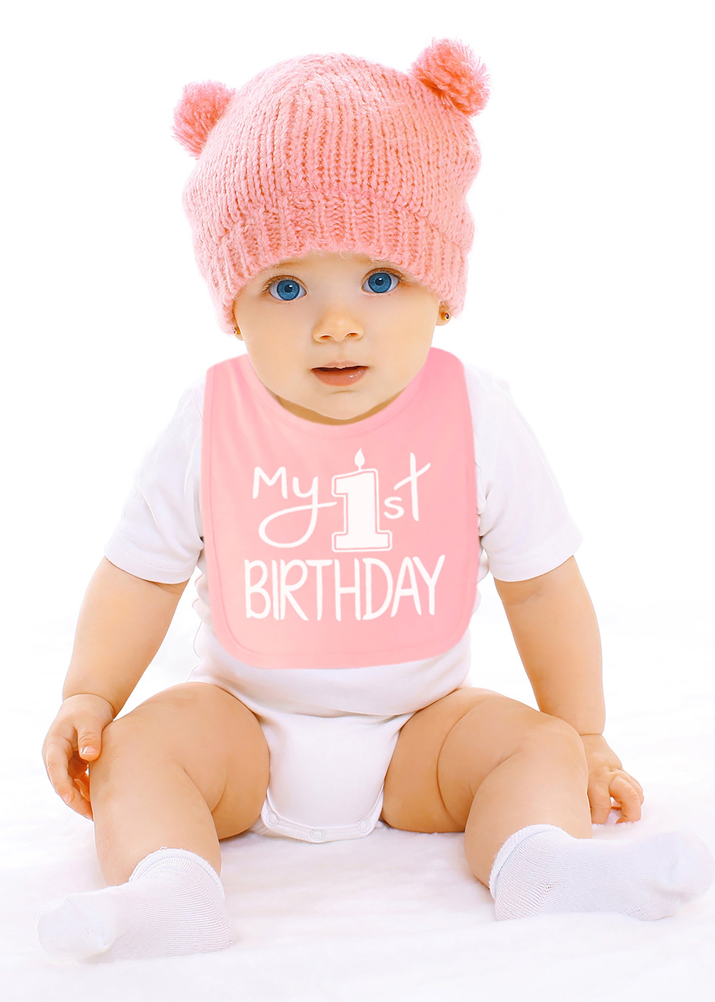 My First Birthday Smash Cake Bib