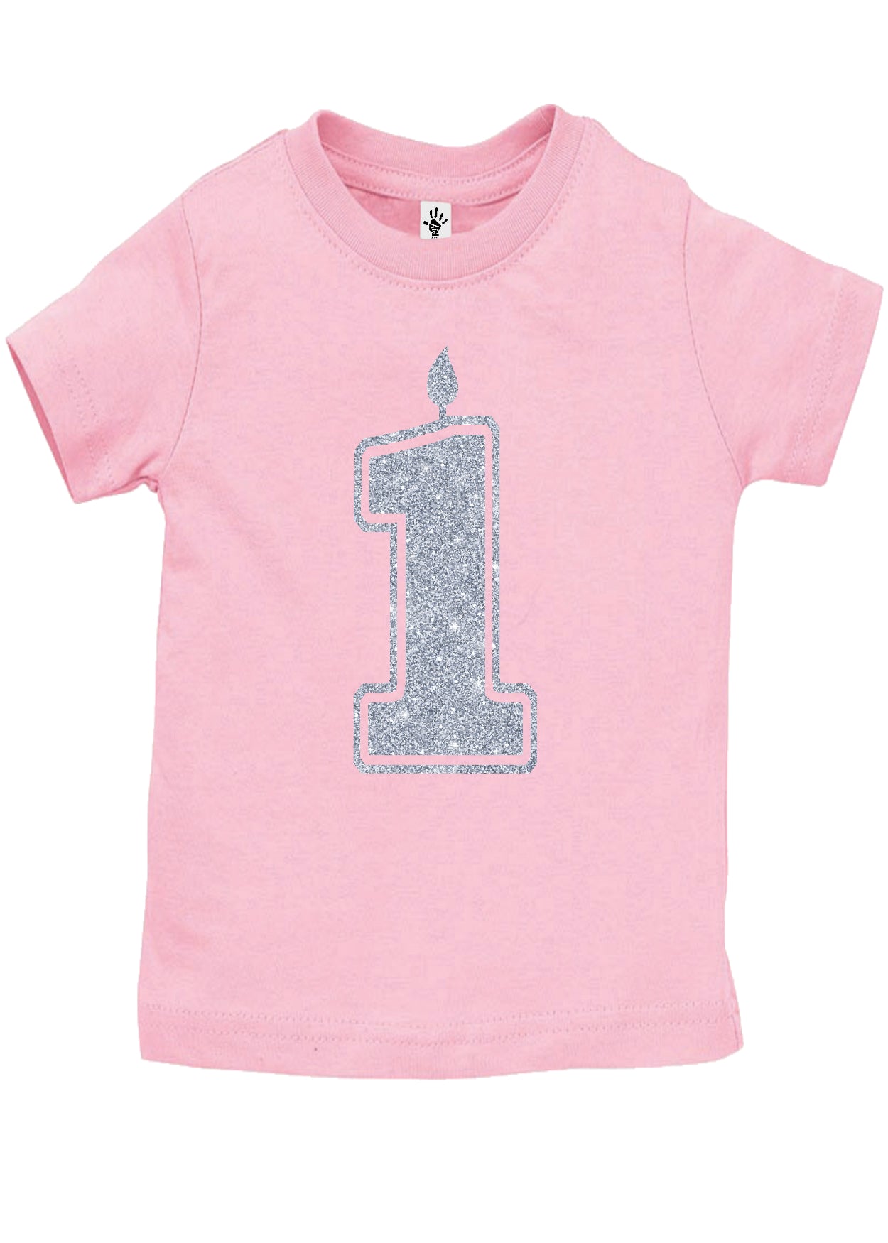 1 Silver First Birthday Shirt