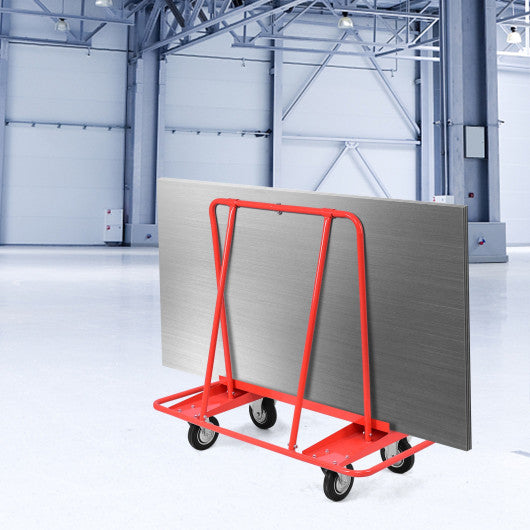 Handling Heavy Duty Sheetrock Sheet Panel Service Cart