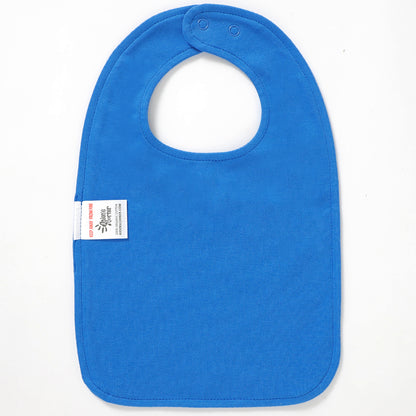 Aidens Corner Organic Cotton Baby Bibs | Blue