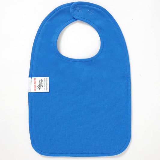 Aidens Corner Organic Cotton Baby Bibs | Blue