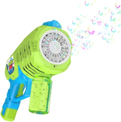 Contixo Bubble Blaster with Refill Solution - Kids Outdoor Fun Toy, Safe & Durable by Contixo