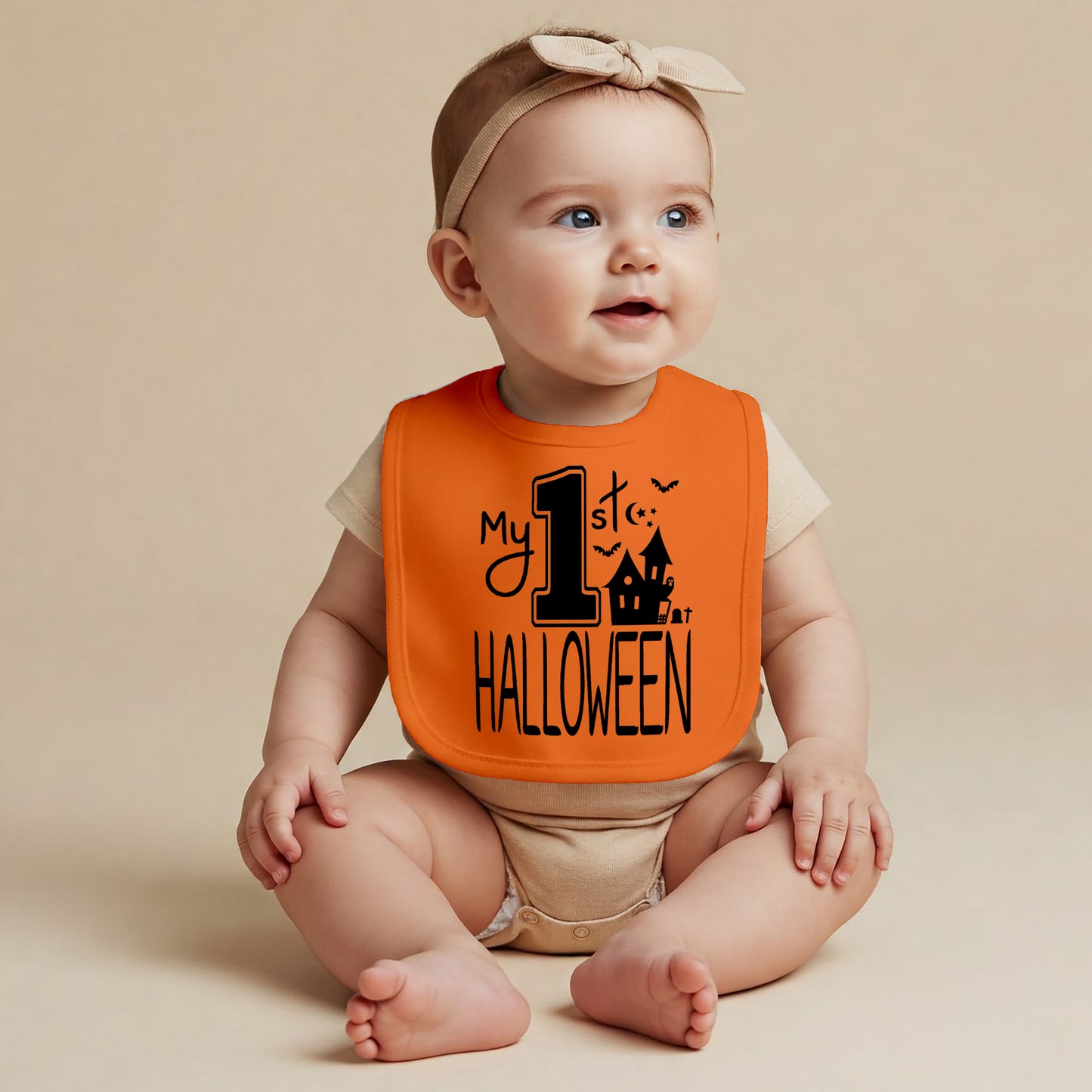 My 1st Halloween Bib